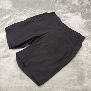 Reel Life Mens XL Black Nylon Spandex Elastic Waist‎ Outdoor Shorts